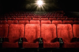 Seats at a cinema.