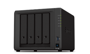 A Synology DS920+ NAS device.